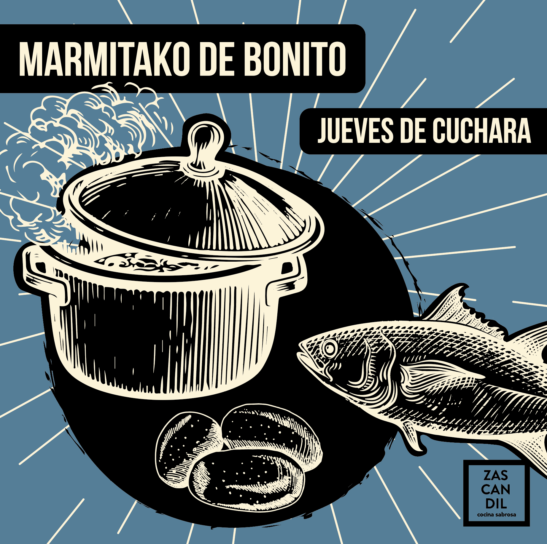 JUEVES DE CUCHARA · MARMITAKO DE BONITO